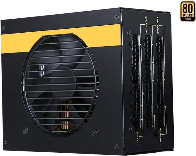 Alt view image 3 of 7 - SAMA 850W Power Supply 80 Plus Gold Full Voltage Full Modular FDB Silent Fan ECO Mode 12V PSU ATX Power Supply for All Graphics Cards Black