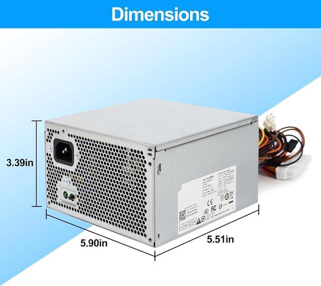 Alt view image 7 of 7 - S-Union Upgraded HU460AM-01 WC1T4 D460AM-03 460W Power Supply Compatible with Dell XPS 8930 8920 8910 8900 8700 8300 8100 Power Supply,Replace DPS-460DB-15 AC460AM-01 L350AM-00 WY7XX Power Supply