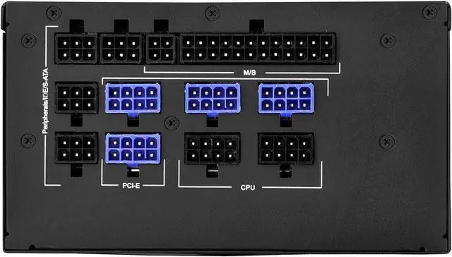 Alt view image 5 of 7 - SilverStone Technology ST85F-PT Strider 850 Watt 80 Plus Platinum Modular PSU 850 Power Supply PS-ST85F-PT-x