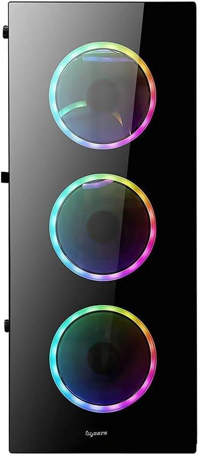 Alt view image 3 of 7 - Bgears b-Voguish Gaming PC with Tempered Glass ATX Mid Tower & Thermaltake Toughpower GX2 80+ Gold 600W SLI/Crossfire Ready Continuous Power Supply PS-TPD-0600NNFAGU-2