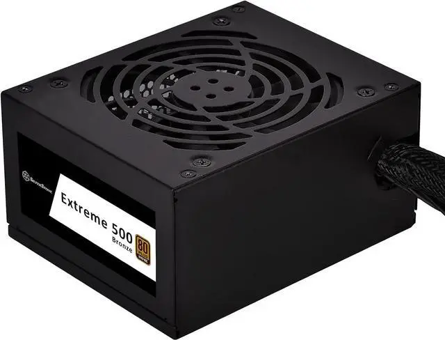 Alt view image 3 of 7 - Silverstone Extreme 500 Bronze 80 Plus Bronze 500W SFX Power Supply, SST-EX500-B