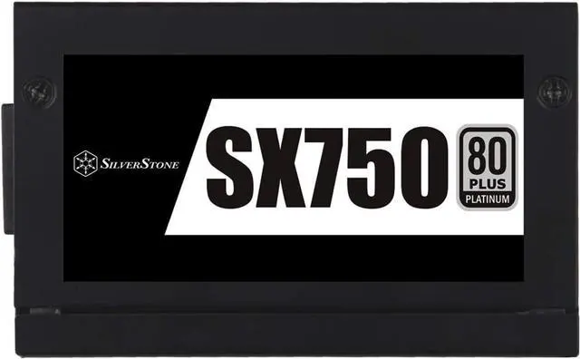 Alt view image 7 of 7 - SilverStone SX750 Platinum, 750W SFX Fully Modular 80 PLUS Platinum Power Supply, SST-SX750-PT