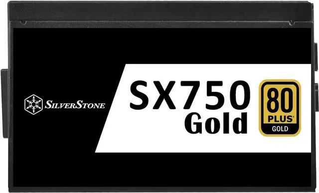 Alt view image 7 of 7 - SilverStone Technology SX750 Gold 80 Plus Gold 750W SFX Fully Modular Power Supply SX750-G