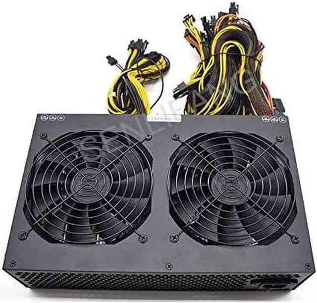 Alt view image 4 of 7 - 3600W ATX PSU Power Supply Bitcoin Miners PSU PC Power Supply 12 Card Miner Mining Rig 110-240V Pico PSU BTC ETC Power Mining