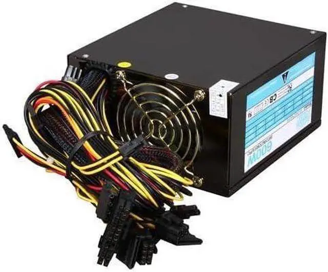 Alt view image 3 of 5 - Supply AP-P4ATX60FE 600W PS2 88/264 Volts AC 47/63Hz ATX 24Pin Brown Box