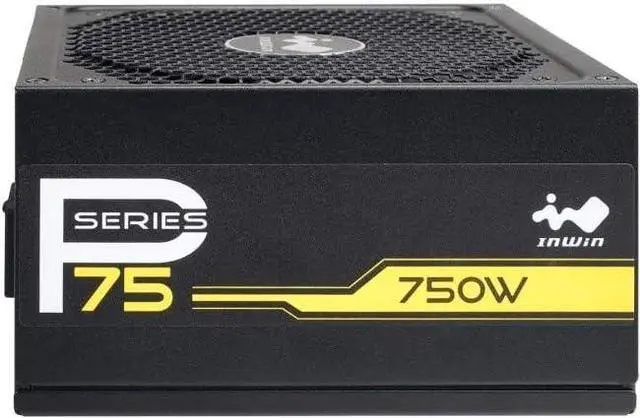 Alt view image 5 of 5 - in Win P75 750 Watts 80+Gold Ful;u Modular Power Supply