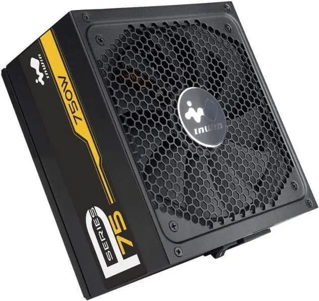 Alt view image 3 of 5 - in Win P75 750 Watts 80+Gold Ful;u Modular Power Supply