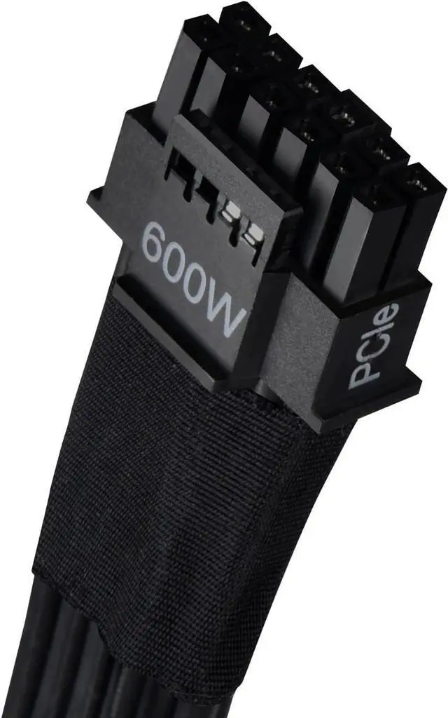 Alt view image 2 of 6 - SilverStone Technology PP14-PCIE Dual PCIe 8 pin (PSU) to 12+4 pin (GPU) 12VHPWR PCIe Gen5 Cable for Silverstone 2nd Gen PSUs, SST-PP14-PCIE