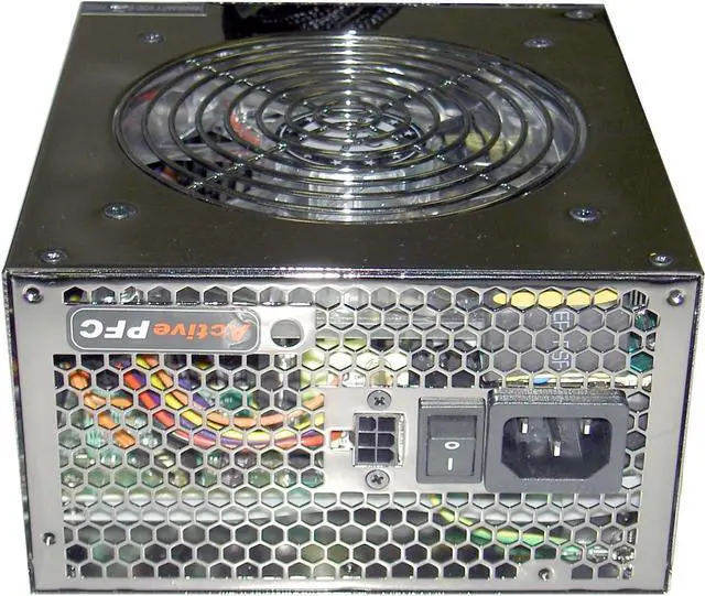 Main image of Topower 550W ATX12V Active PFC Power Supply with USB Charger EP-550-TD1