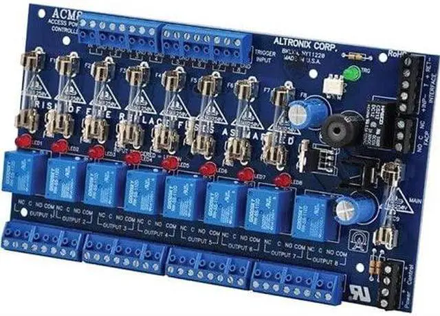 Alt view image 2 of 2 - Altronix Access Power Controller 8 Fused Trigger