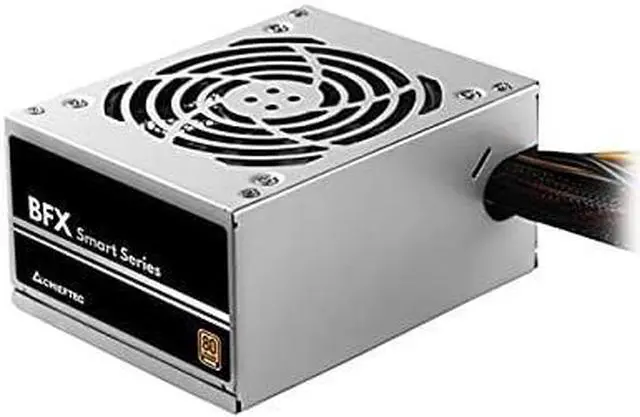 Alt view image 2 of 5 - Chieftec Smart 450W Power Supply Unit 20+4 Pin ATX ATX Black/Silver