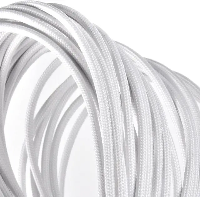 Alt view image 2 of 4 - SilverStone Technology Universal Power Supply Extension Cable Set with Cable Combs White SST-PP07W