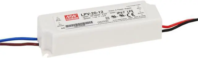 Main image of LED Driver 20W 15V 1.33A LPV-20-15 Meanwell AC-DC SMPS LPV-20 Series MEAN WELL C.V Power Supply