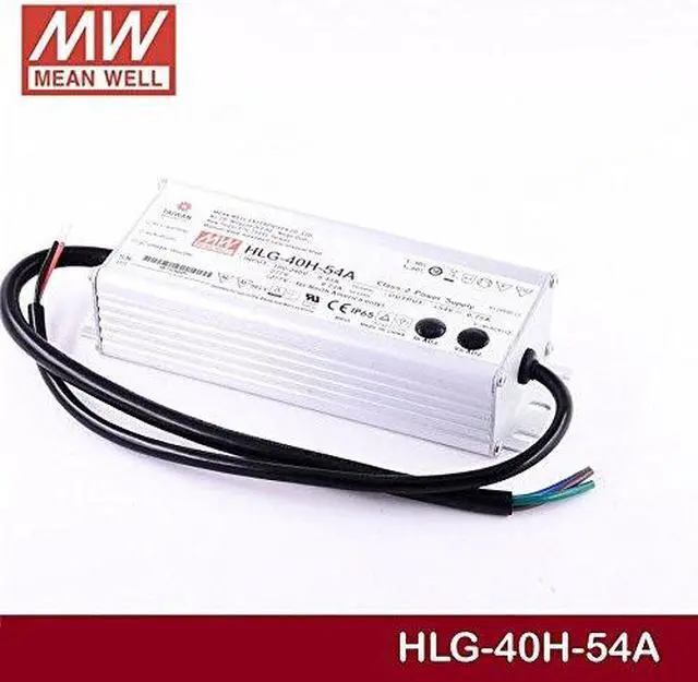 Alt view image 5 of 6 - LED Driver 40.5W 54V 0.75A HLG-40H-54A Meanwell AC-DC SMPS HLG-40H Series MEAN WELL C.V+C.C Power Supply