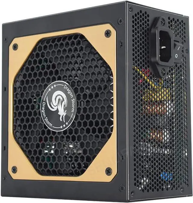 Alt view image 3 of 7 - Lemincrash Full Modular ATX 850W 80Plus Gold 20+4Pin 12V Professional E-Sports Video Game Computer Power Supply for PC Desktop Power Source