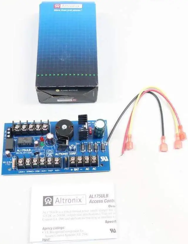 Main image of ALTRONIX AL175ULB Access Control Power Supply/Charger