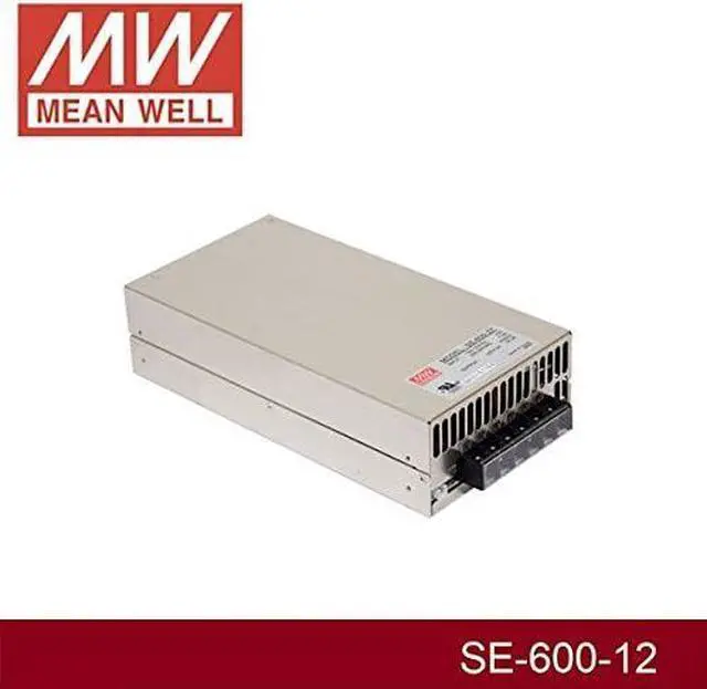 Alt view image 4 of 4 - MEAN WELL SE-600-12 SE-600 Series 600 W Single Output 12 V AC/DC Internal Power Supply - 1 item(s)