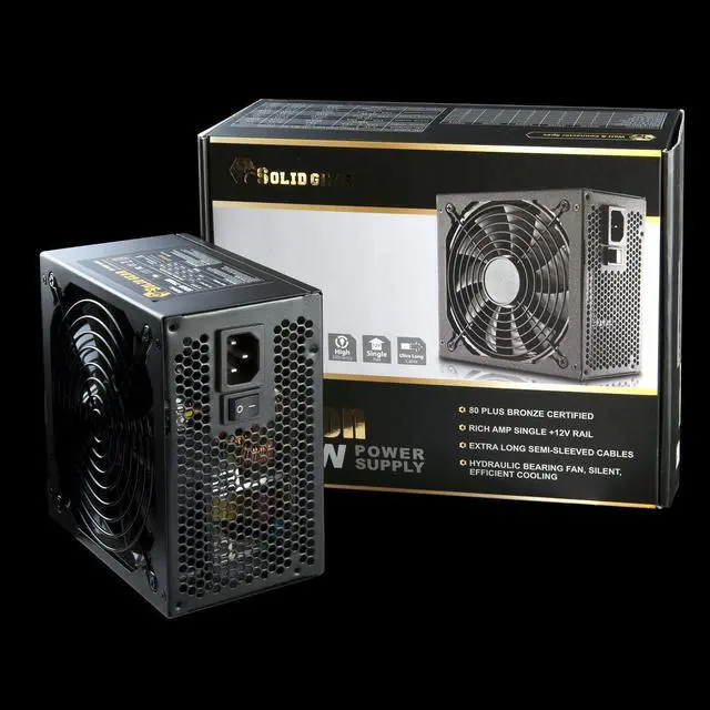 Main image of Solid Gear ATX12V/EPS12V 750-Watts Power Supply, Black SDGR-750BR