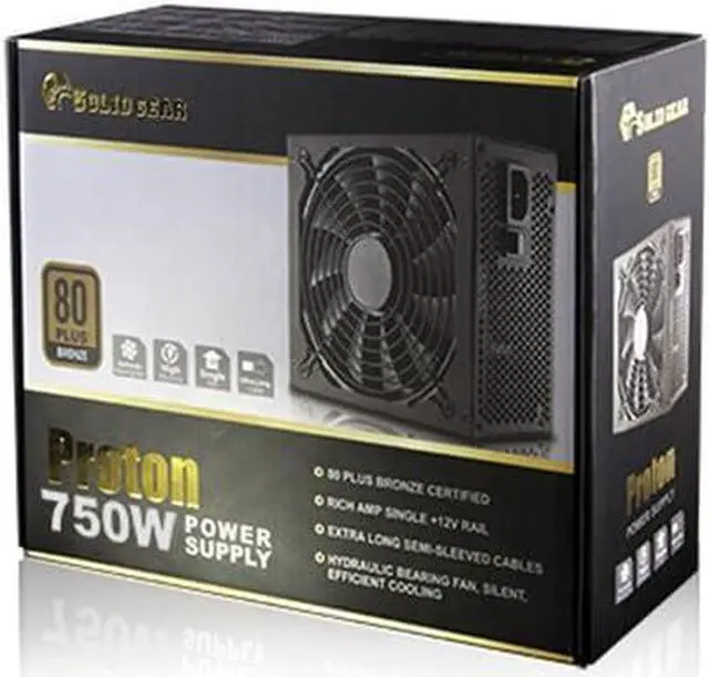 Alt view image 5 of 6 - Solid Gear ATX12V/EPS12V 750-Watts Power Supply, Black SDGR-750BR