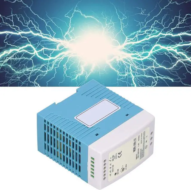 Main image of Power Supply, 7.5A Single Output MDR-100-12 Switch Power Supply 12V Switch Power Supply SwitchedMode Power Supply for Industrial for Factory