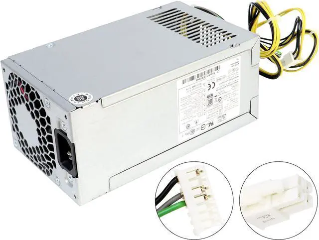 Alt view image 2 of 7 - LXun Upgraded L08261-004 180W PCH023 Power Supply Compatible with HP ProDesk G5 Pavilion 590-p0XXX 590-P0097CB PCG003 HK280-85PP L70042-004 L08261-006 Series Entl18 SFF Power Supply