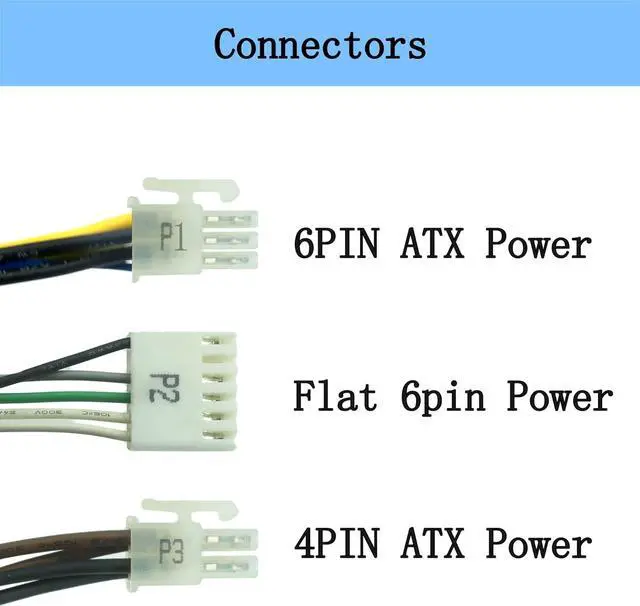 Alt view image 5 of 6 - 320W 503377-001 Power Supply Unit PSU Replacement for HP MT 6000 6005 6200 6300 8000 8200 Z200 Pro Micro Tower P/N:503378-001 702306-002 702454-001 508154-001 611483-001 613746-001 611484-001