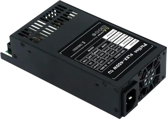 Alt view image 2 of 6 - Ptcliss 400W Full Modular 1U Flex ATX Power Supply 80 Plus Bronze Efficiency, Flex-400W