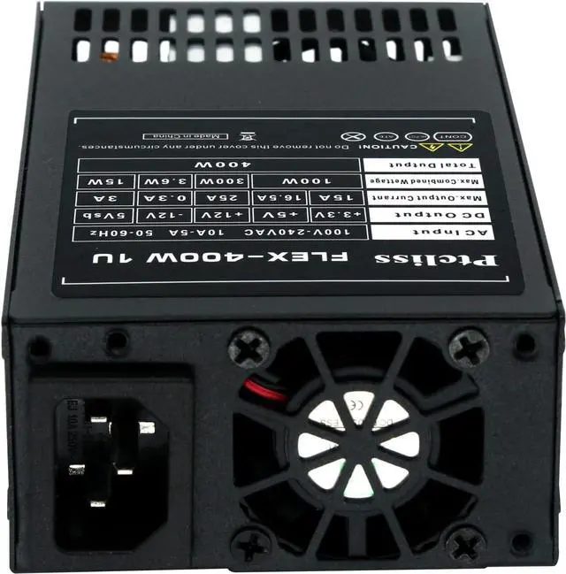 Alt view image 3 of 6 - Ptcliss 400W Full Modular 1U Flex ATX Power Supply 80 Plus Bronze Efficiency, Flex-400W