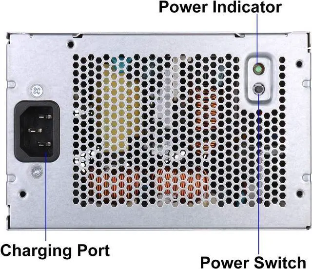 Alt view image 4 of 7 - Li-SUN D525AF-00 525W Power Supply w/Cables Compatible with Dell Precision T3500 P/N: D525A001L H525AF-00 H525EF-00 HP-D5252E0 HP-D5253A0 N525EF-00 0G05V 6W6M1 M822J U597G X008G