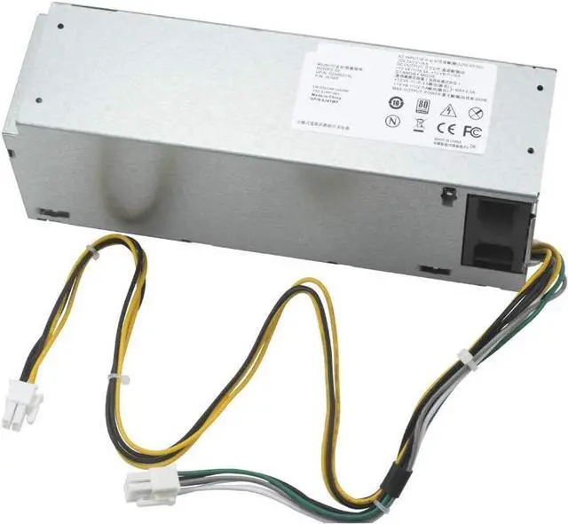 Alt view image 3 of 5 - Mackertop 240W H240ES-02 Power Supply Replacement for Dell Optiplex 3046 3050 5050 7050 Mini Tower L240ES-00 HU240AS-02 H240NM-00 H240NM-02 HU240AS-00 P/N: J61WF DK87P F484X DW3M7 HT04K