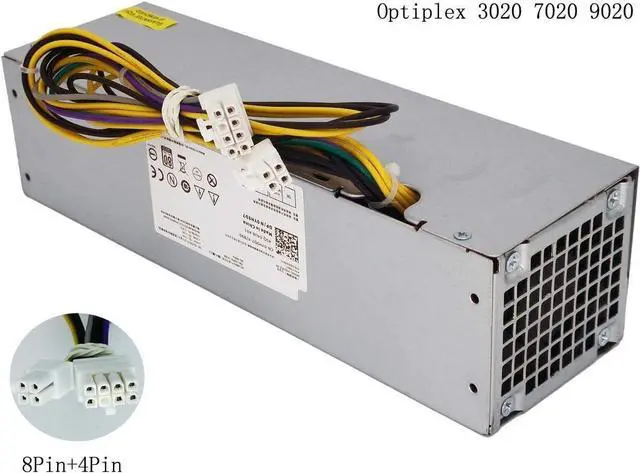 Alt view image 6 of 6 - 255W H255ES-00 YH9D7 Power Supply for Dell Optiplex 3020 7020 9020 Precision T1700 Small Form Factor (SFF) Systems R7PPW 3XRJ0 V9MVK FP16X T4GWM M9GW7 FN3MN H255ES-00 D255AS-00 D255E001L F255ES-00