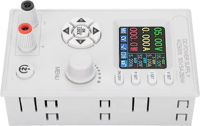 Alt view image 5 of 7 - DC Bench Power Supply, DC Regulated Power Supply Digital Control Adjustable LCD Screen 4-Digit Display DC6-55V WZ5005 Power Supply for Repair DIY Tool Lab Electronic Research