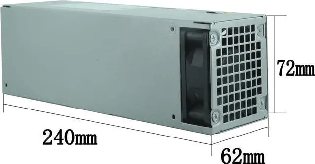 Alt view image 4 of 7 - Ptcliss 255W H255ES-00 YH9D7 Power Supply for Dell Optiplex 3020 7020 9020 Precision T1700 Small Form Factor (SFF) Systems R7PPW 3XRJ0 V9MVK FP16X T4GWM M9GW7 FN3MN H255ES-00