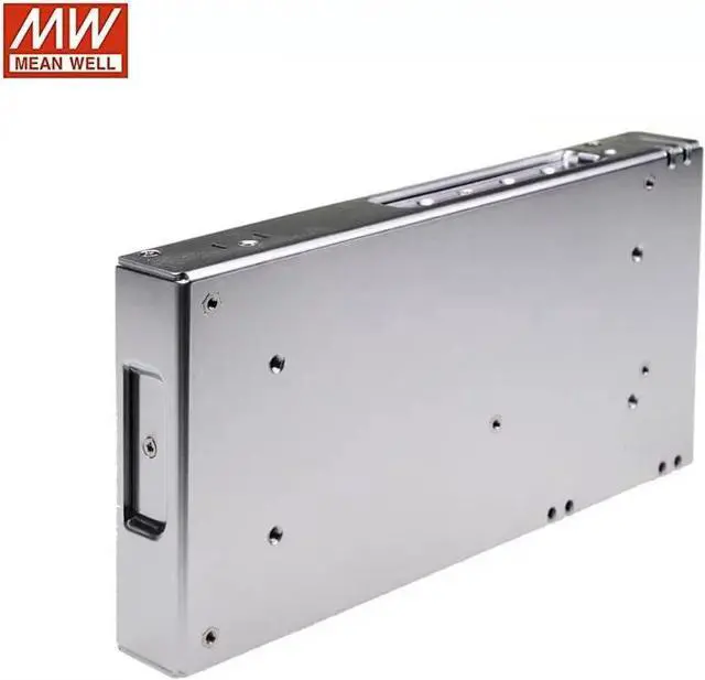 Alt view image 5 of 6 - Mean Well 24V Power Supply LRS-350-24, DC 350W 14.6A Enclosed DC Switching Power Supply, 3D Printer Replacement Power Bench, with a Terminal Cover, Mounting Brackets and Screws