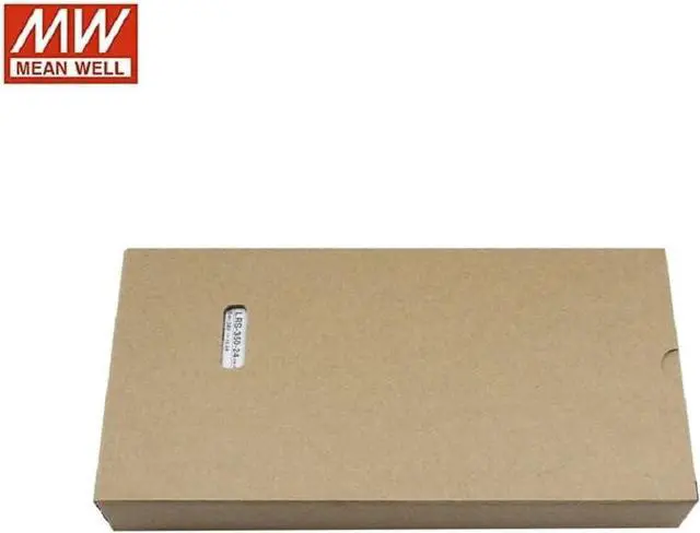 Alt view image 6 of 6 - Mean Well 24V Power Supply LRS-350-24, DC 350W 14.6A Enclosed DC Switching Power Supply, 3D Printer Replacement Power Bench, with a Terminal Cover, Mounting Brackets and Screws