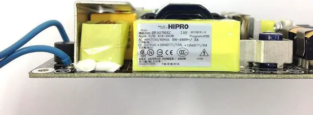 Alt view image 3 of 4 - Ittecc Replacement Power Supply Charge Board Fit for 20" iMac A1224 180W 614-0438 614-0421 614-0415 HP-N1700XC AP-N1700XC2 HIPRO-RA