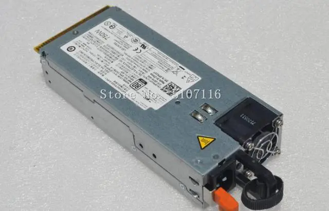 Alt view image 4 of 4 - for R510 R910 750W D750P-S0 F613N FN1VT 0F613N 0FN1VT DPS-750TB Server Power Supply