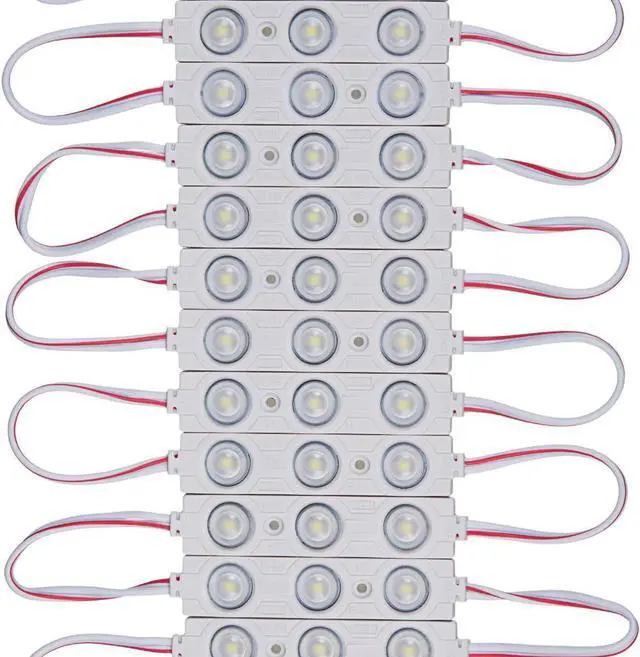 Alt view image 2 of 7 - Q QINGCHEN LED Module DC12V Cool White 10000K 1.32W Module Strip Light with Power Supply