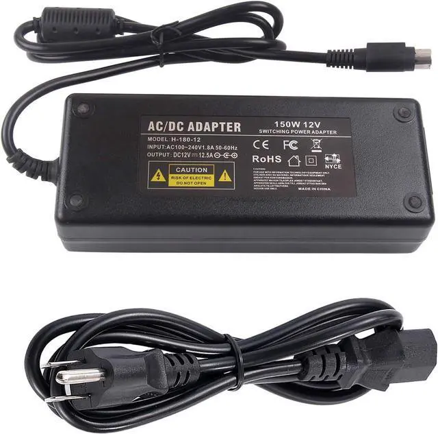 Main image of COOLM 12V 12.5A 150W 4Pin 4-Pin Adapter Replacement 10A 8A for FSP Group Inc. FSP150-AHAN1 FSP150-AHAN1-VR P/N 9NA1350204 9NA1501829 SPI P/N AD150-AHAN1-INTL Power Supply