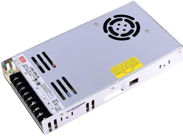 Main image of Meanwell LRS-350-24 350W 24VDC 14.6A 115/230VAC Enclosed Switching Power Supply Switching Converter LED Driver for LED Strip Light CCTV Camera Security System, Computer Project,3D Printer