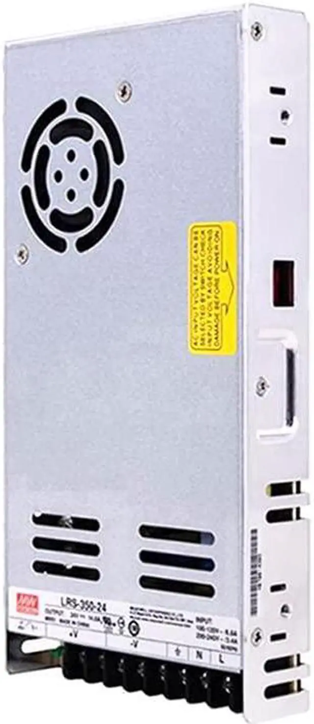 Alt view image 3 of 4 - Meanwell LRS-350-24 350W 24VDC 14.6A 115/230VAC Enclosed Switching Power Supply Switching Converter LED Driver for LED Strip Light CCTV Camera Security System, Computer Project,3D Printer