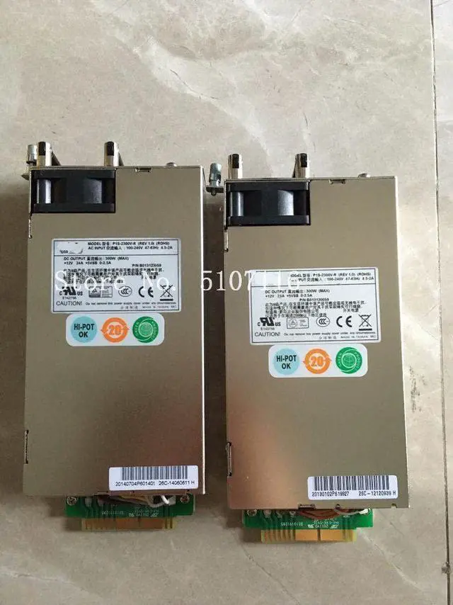 Alt view image 5 of 5 - Server Power Supply for P1S-2300V-R Max 300W PSU