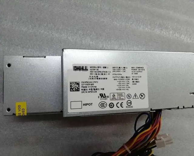 Main image of H275P-01 N275P-01 D275P-00 for 740 745 755 Small case Power Supply
