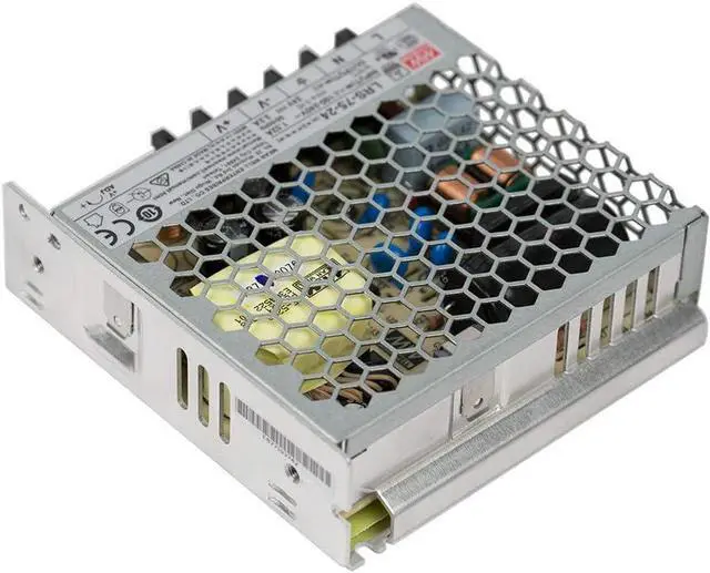 Alt view image 6 of 7 - Meanwell LRS-75 Switching Power Supply 24V 3.2A 75W Original MW Taiwan Brand for Laser Controller