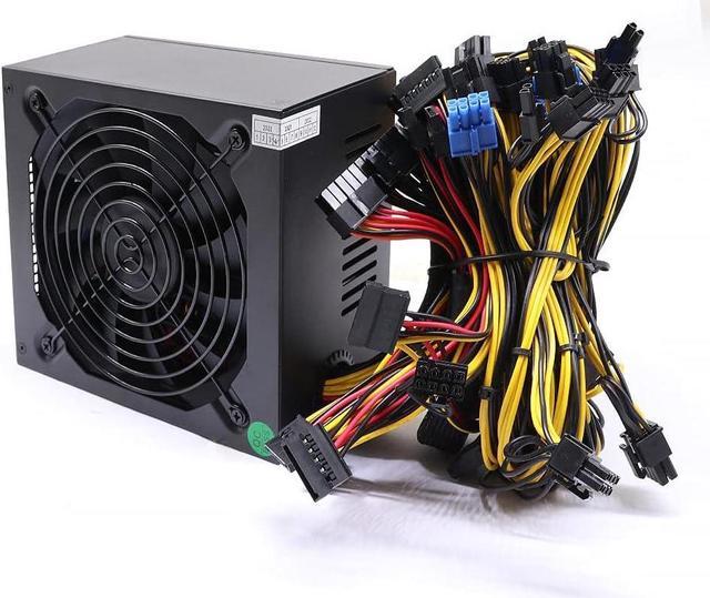 Qingsea Q 1600w Power Supply 90+ Gold Designed Mining Power Supply 