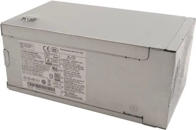 Alt view image 3 of 6 - Power Supply 250W Replacement for HP ProDesk 480 400 G4 600 800 G3 SFF 901761-002 D16-250P2A L08417-001
