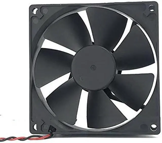 Alt view image 2 of 3 - for One League YM1209PTB1 12V 0.37A 9025 8025 2-Wire Power Supply Chassis Cooling Fan