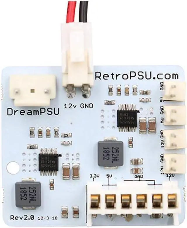 Alt view image 4 of 7 - Sara-u DreamPSU Rev2.0 12V Power-Supply Replace Direct Current Console Power-Supply