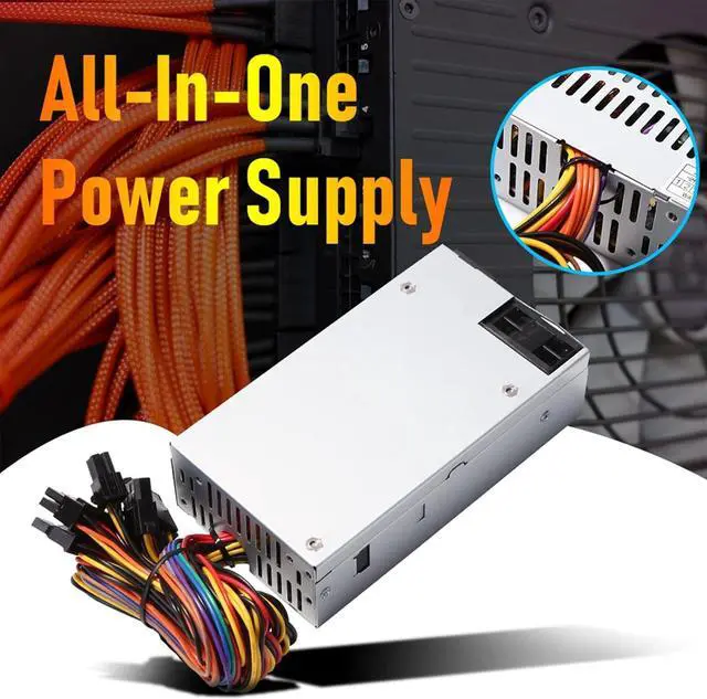 Alt view image 4 of 7 - KLVN Power Supply Unit 4-pin CPU Power Supply FSP100-50GUB FSP180-50PLA FSP200-50AP FSP250-50CI PSU 160W for Small Cases