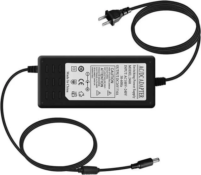 Alt view image 2 of 5 - xiexuelian 24V Switching Power Supply 6A Power Adapter 24V6A DC Regulated Power Supply 150W Power Supply(American regulations)